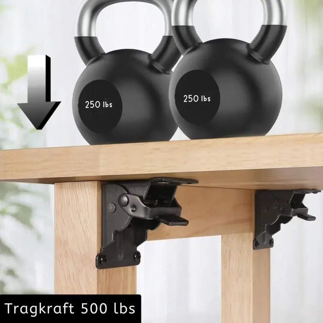 AngleClip™ – Klappscharnier mit Selbstverriegelung für Möbel & Türen [50% Rabatt] - Klarwen