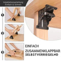 AngleClip™ – Klappscharnier mit Selbstverriegelung für Möbel & Türen [50% Rabatt] - Klarwen