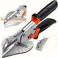 AngleCut™ – Verstellbare Gehrungsschere für PVC, Leisten & Paneele (45–135°) - Klarwen