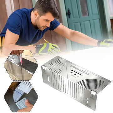 AngleMaster™ – Präziser Winkelmesser und Biegehilfe für exakte 90 - Grad - Winkel [50 % Rabatt] - Klarwen