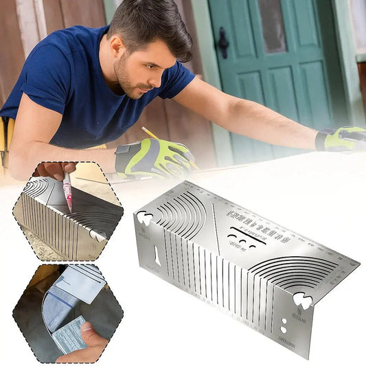 AngleMaster™ – Präziser Winkelmesser und Biegehilfe für exakte 90 - Grad - Winkel [50 % Rabatt] - Klarwen