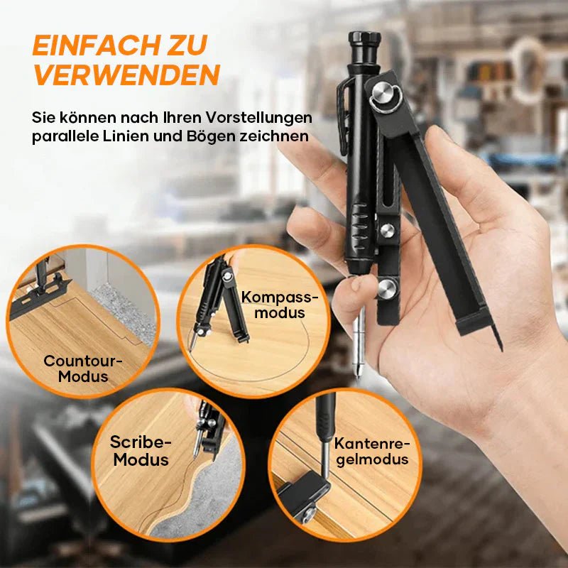 AnglePro™ – Multifunktionales Anreißwerkzeug zum Markieren | 50% Rabatt - Klarwen
