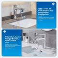 AquaControl™ – Drehbarer Wasserhahnaufsatz - Klarwen