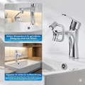 AquaControl™ – Drehbarer Wasserhahnaufsatz - Klarwen
