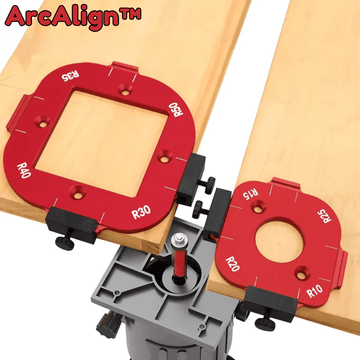 ArcAlign™ - 4 - in - 1 Bogenwinkel - Positionierungsschablone [50% Rabatt] - Klarwen