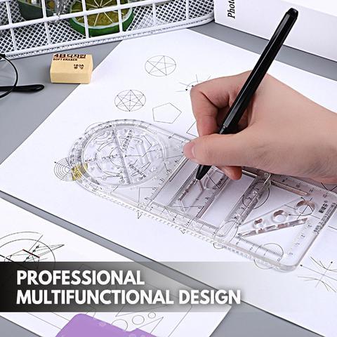 ArcSketch™ – Multifunktionales Zeichenlineal für präzises Arbeiten und kreative Projekte [1 + 1 Gratis] - Klarwen