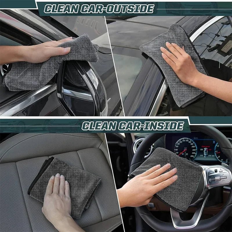 AutoWipe™ – Saugstarkes Mikrofasertuch fürs Auto - Klarwen