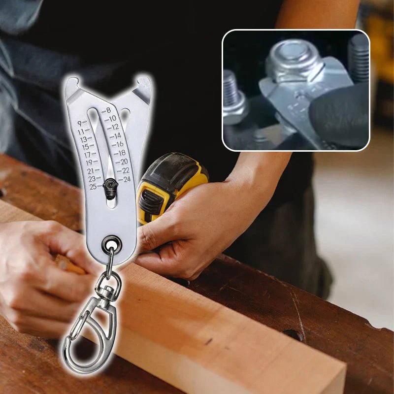 BoltKey™ – Kompaktes Werkzeug für Schnelle Gewindemessungen | 50% Rabatt - Klarwen