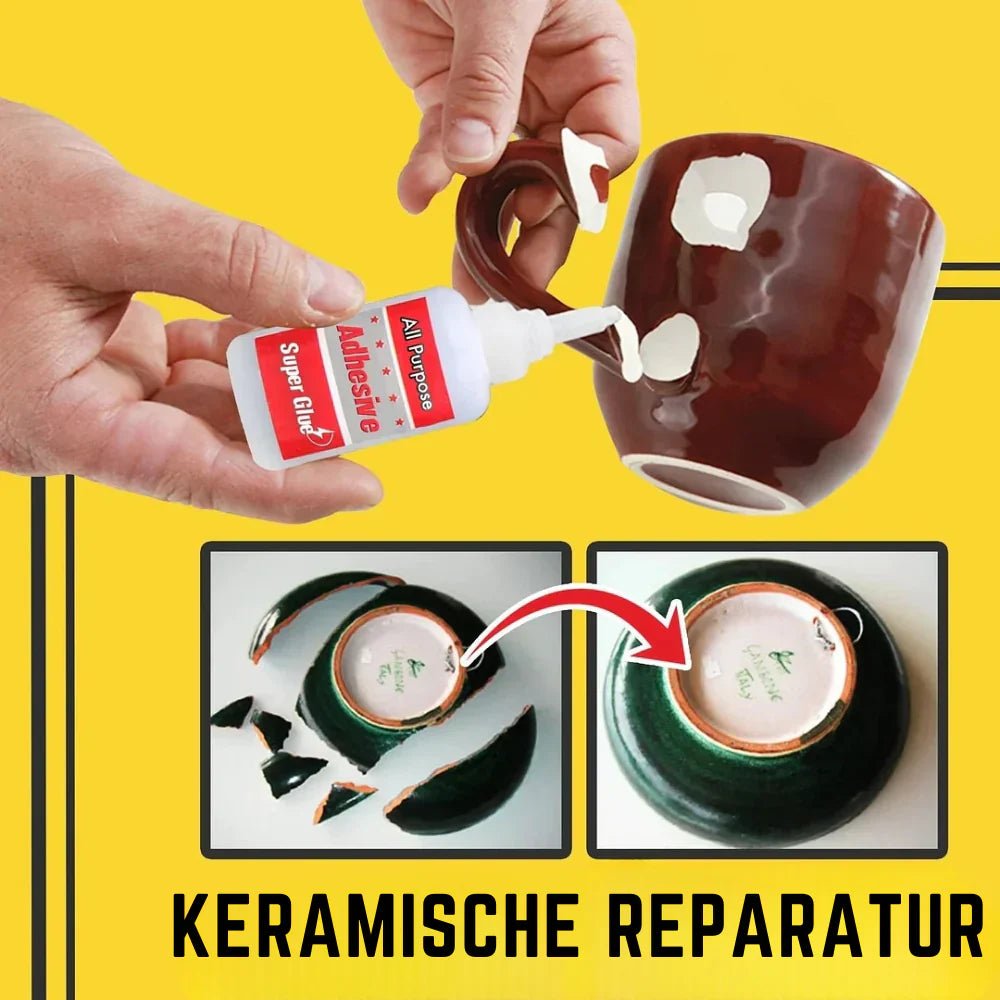 Bondix™ – Allzweck - Sekundenkleber [1 + 1 Gratis] - Klarwen