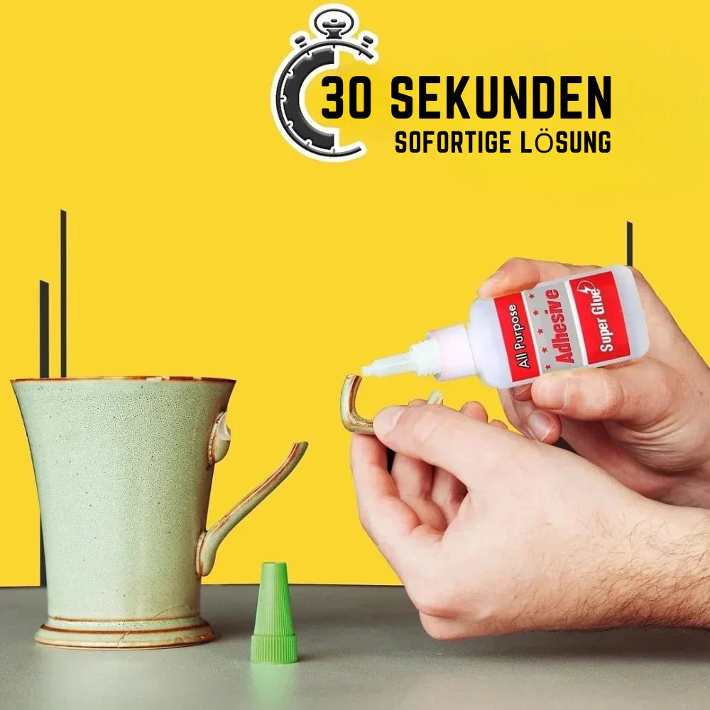 Bondix™ – Allzweck - Sekundenkleber [1 + 1 Gratis] - Klarwen