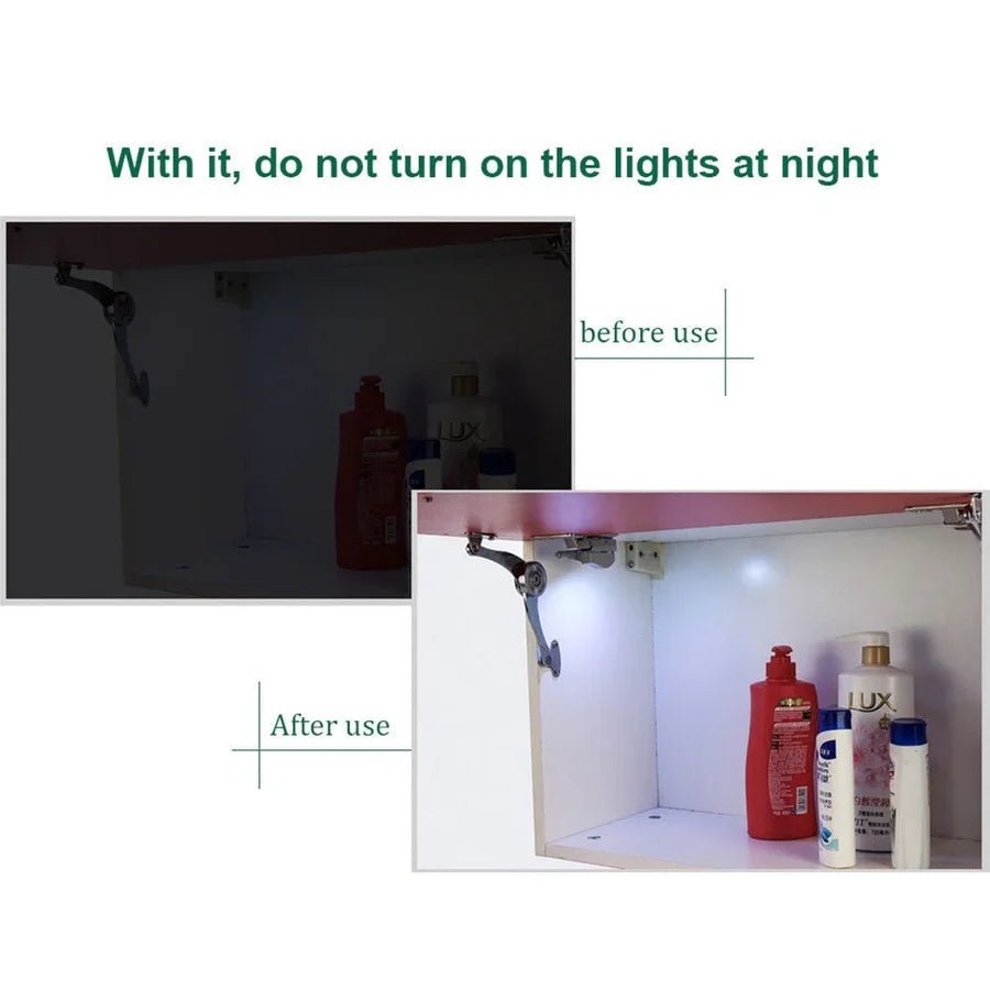 CabinBright™ – Scharnier - LED - Leuchten für Schränke | 5 + 5 Gratis - Klarwen