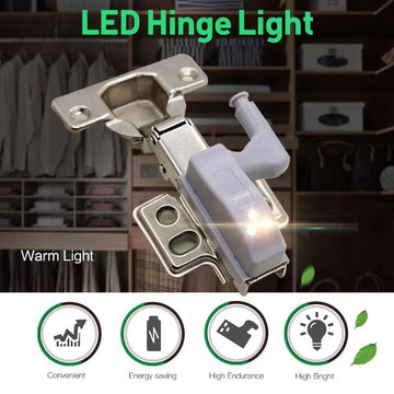 CabinBright™ – Scharnier - LED - Leuchten für Schränke | 5 + 5 Gratis - Klarwen