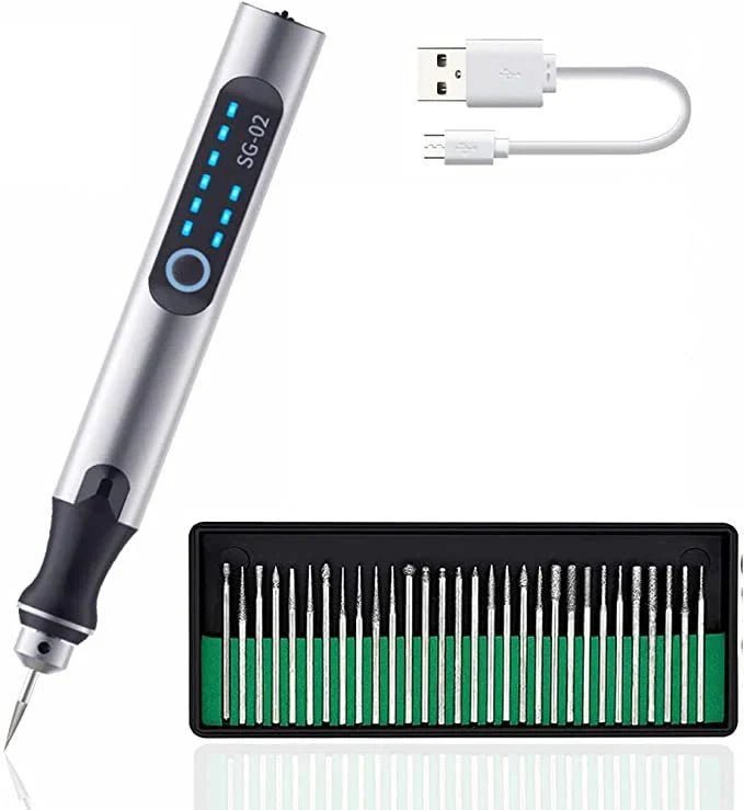 CarveMaster™ – Anpassbarer Elektrischer Gravierstift | 50% Rabatt - Klarwen