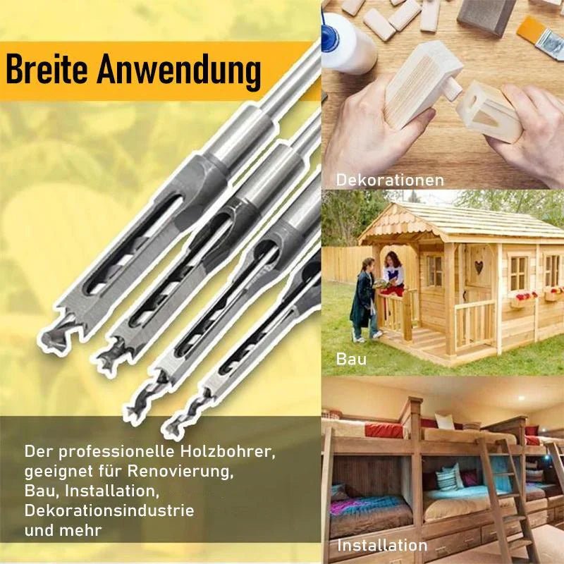 ChiselPro™ – Präzisionsbohrer für quadratische Löcher | 50% Rabatt - Klarwen