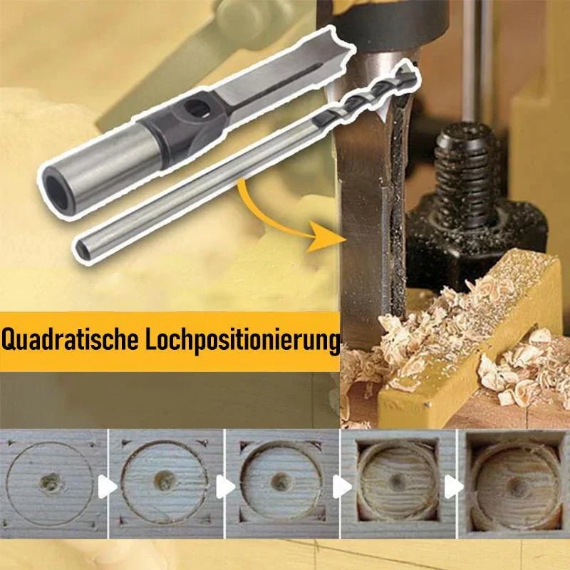 ChiselPro™ – Präzisionsbohrer für quadratische Löcher | 50% Rabatt - Klarwen