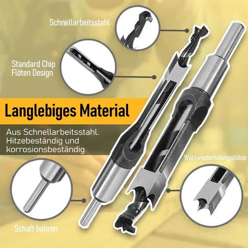 ChiselPro™ – Präzisionsbohrer für quadratische Löcher | 50% Rabatt - Klarwen