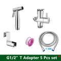 CleanJet™ – Hand - Bidet Sprühkopf - Set mit Schlauch & T - Adapter - Klarwen
