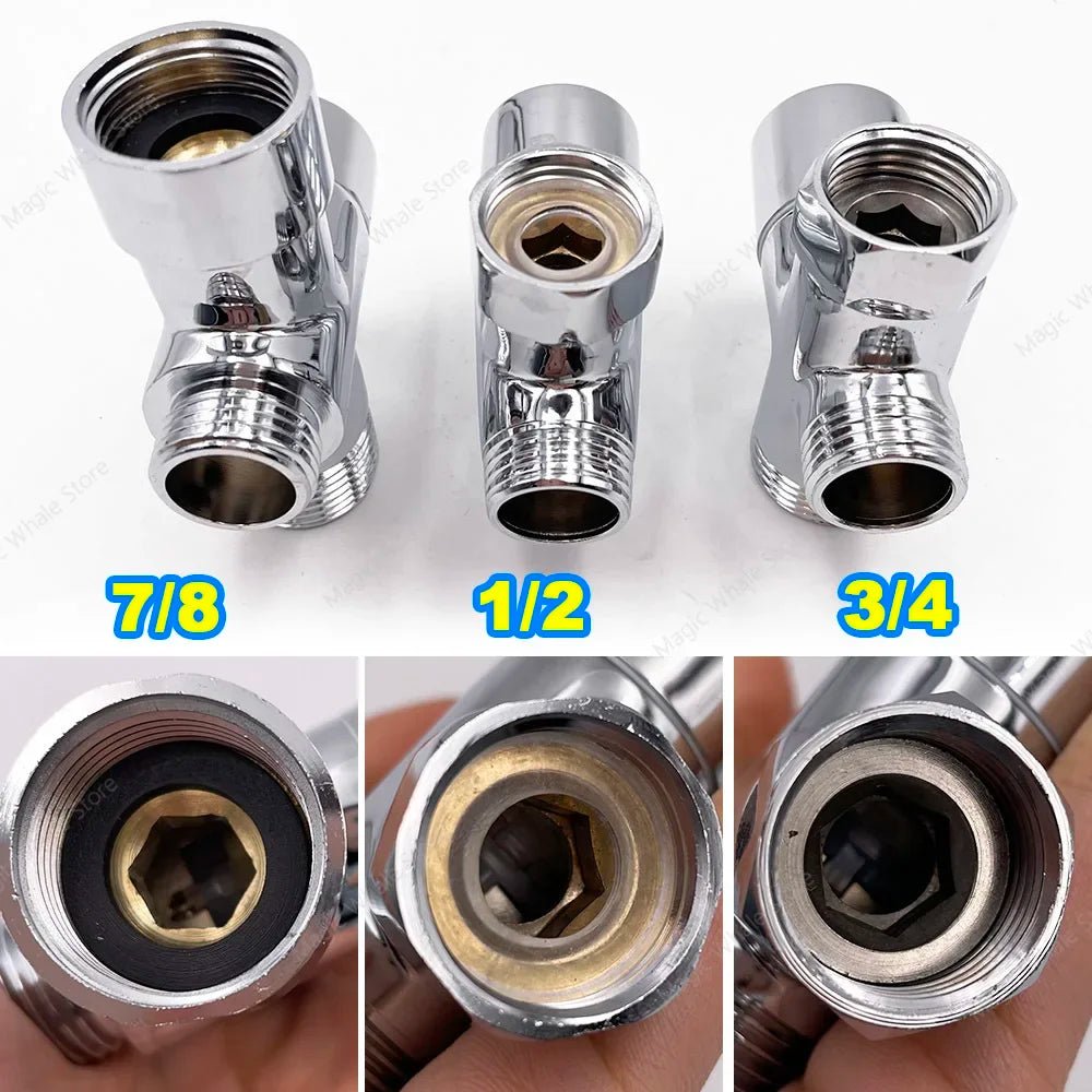 CleanJet™ – Hand - Bidet Sprühkopf - Set mit Schlauch & T - Adapter - Klarwen