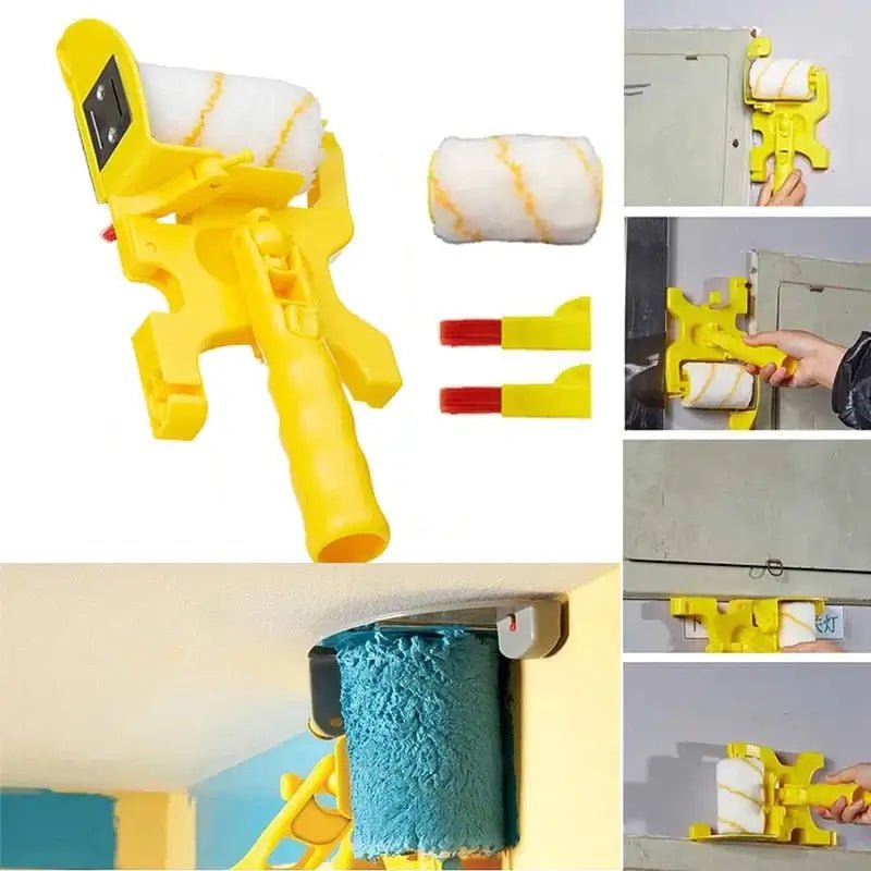 CleanPaint – DIY Farbroller Pinsel + 6 Gratis Rollen - Klarwen