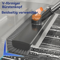CleanSweep™ – 360° Reinigungsbürste mit Teleskopstiel - Klarwen
