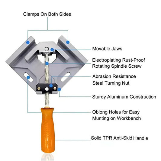 CornerClamp™ 90 - Grad - Winkelklemme | 50% Rabatt - Klarwen