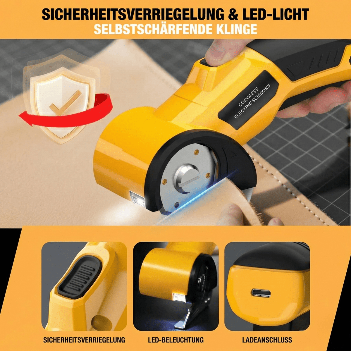 Cutron™ – Kabellose Elektroschere - Klarwen