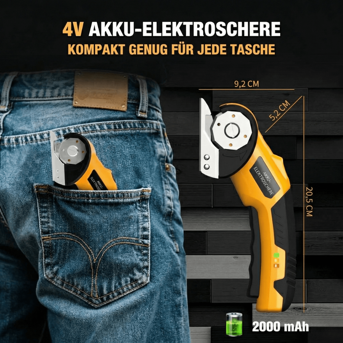 Cutron™ – Kabellose Elektroschere - Klarwen