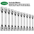 Double End Swivel - Socket Wrench – CR - V Stahl Gelenk - Steckschlüssel - Klarwen