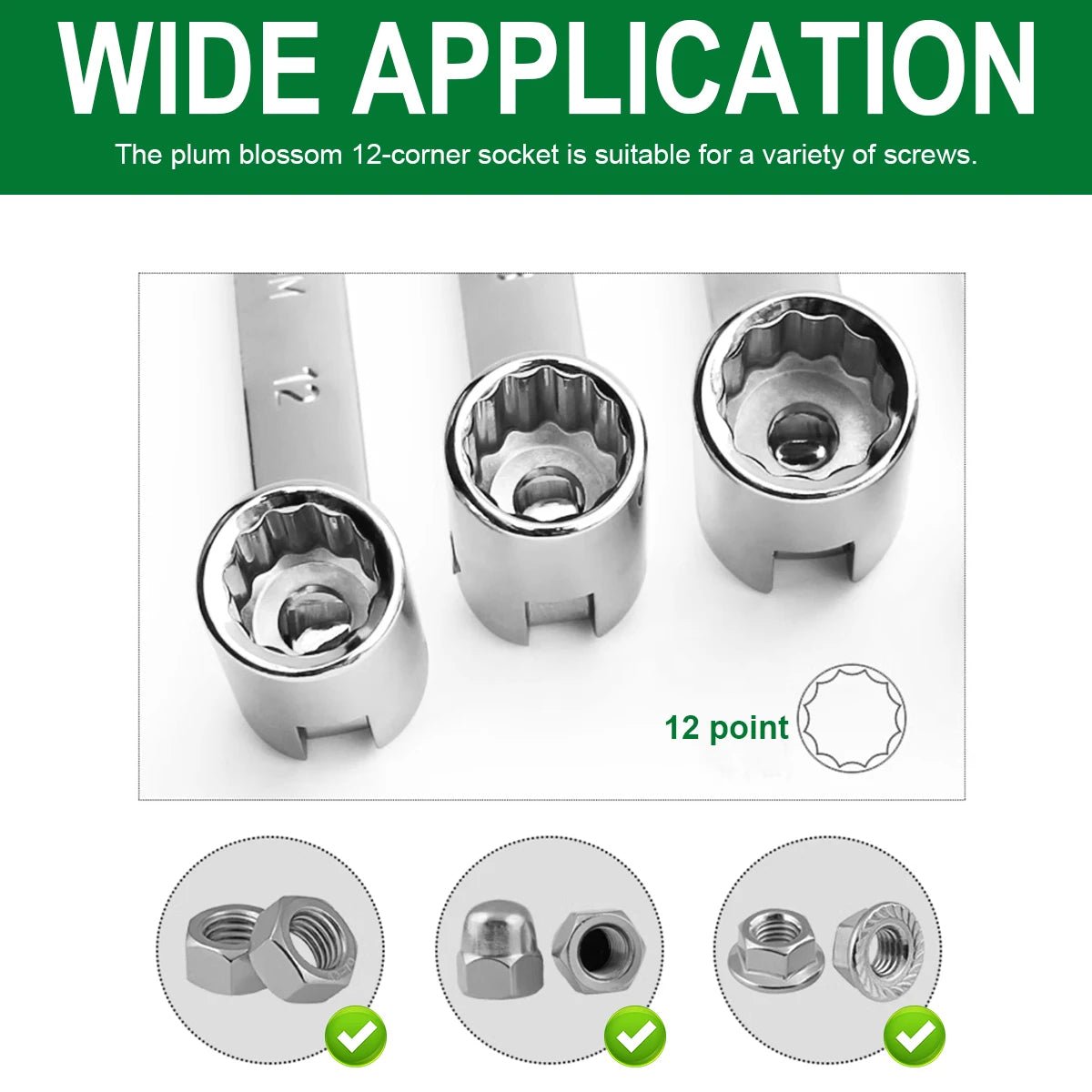 Double End Swivel - Socket Wrench – CR - V Stahl Gelenk - Steckschlüssel - Klarwen