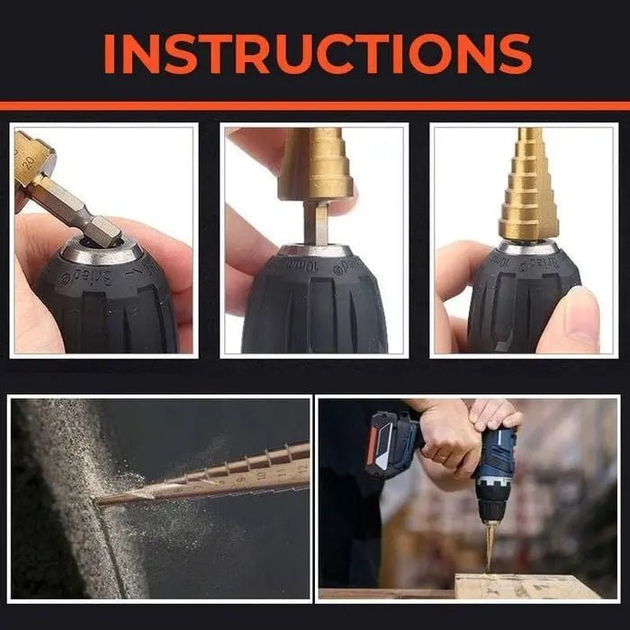 DrillBit™ – Müheloses Bohren für präzise & professionelle Ergebnisse [50 % Rabatt] - Klarwen