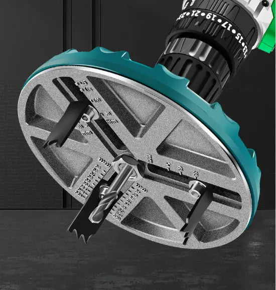 DrillBlade™ – Präzise Lochsäge mit Dreifach - Klinge aus Nylon & Zink - Alu - Legierung [50 % Rabatt] - Klarwen
