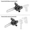 DrillSaw™ – 4/6 - Zoll - Bohreradapter für Kettensäge | 50% Rabatt - Klarwen