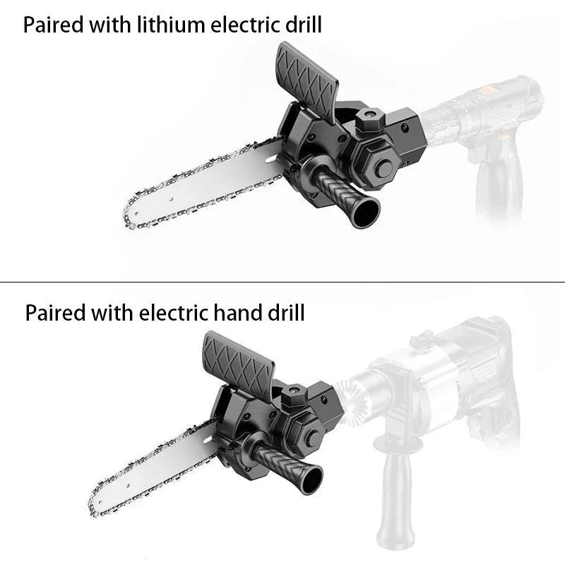 DrillSaw™ – 4/6 - Zoll - Bohreradapter für Kettensäge | 50% Rabatt - Klarwen