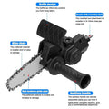 DrillSaw™ – 4/6 - Zoll - Bohreradapter für Kettensäge | 50% Rabatt - Klarwen