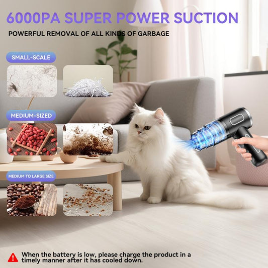 DustPro™ – Kabelloser Mini - Staubsauger 2 - in - 1 - Klarwen