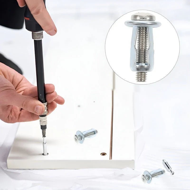 EasyHold™ – Kronenmutter für Mühelose Installationen | 25 + 25 Gratis - Klarwen