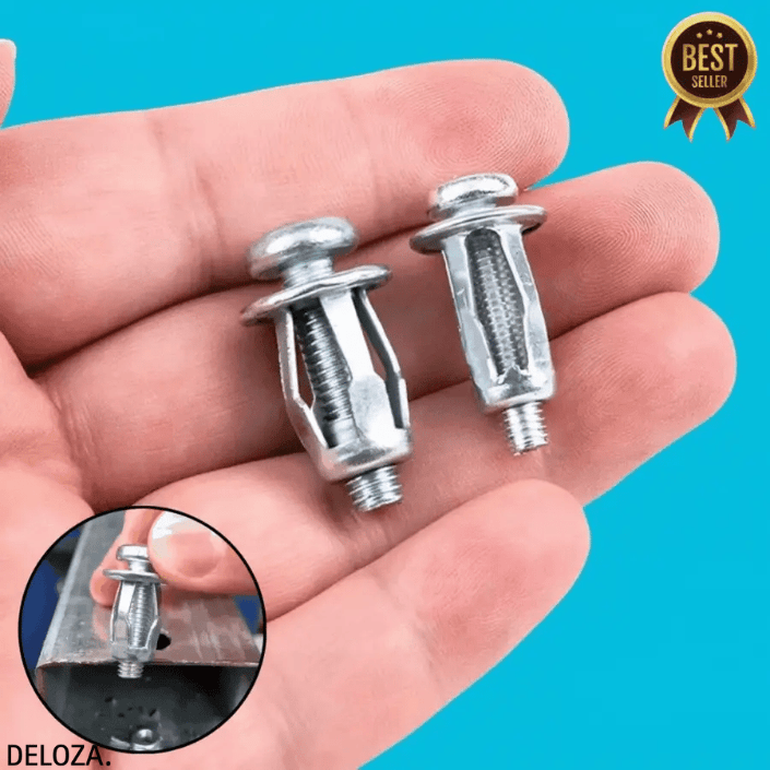 EasyHold™ – Kronenmutter für Mühelose Installationen | 25 + 25 Gratis - Klarwen