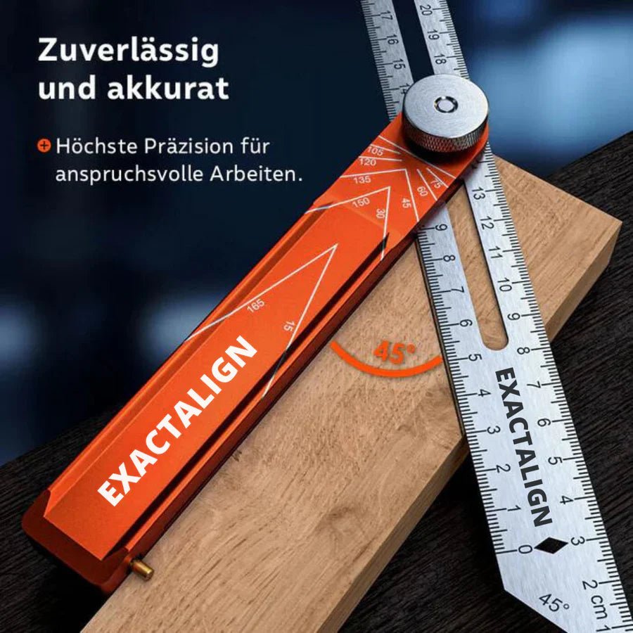 ExactAlign™ – DIY Engelsfase Mit Zwei Linealen | 50% Rabatt - Klarwen