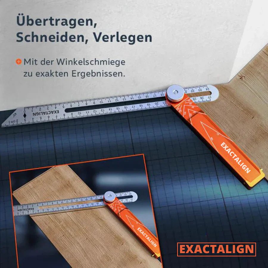 ExactAlign™ – DIY Engelsfase Mit Zwei Linealen | 50% Rabatt - Klarwen