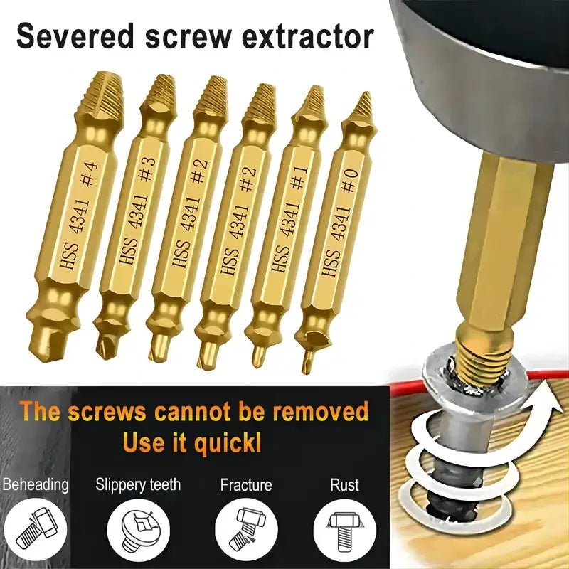 ExtractPro™ Extraktor Für Beschädigte Schrauben | 50% Rabatt - Klarwen