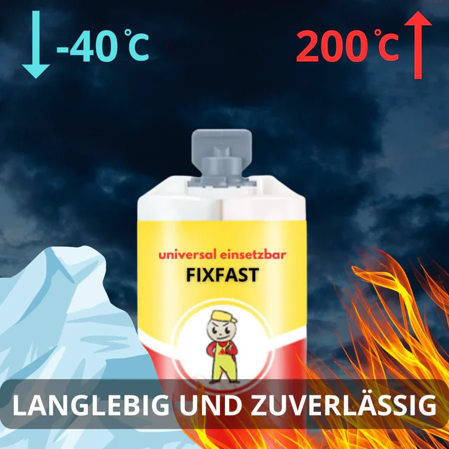 FixFast™ Langlebiger Reparaturkleber [1 + 1 Gratis] - Klarwen