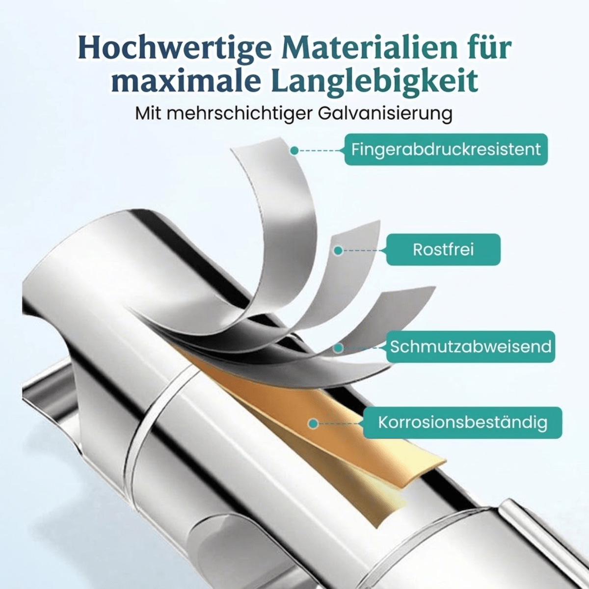 FlexHold™ – Duschhalter ohne Bohren - Klarwen
