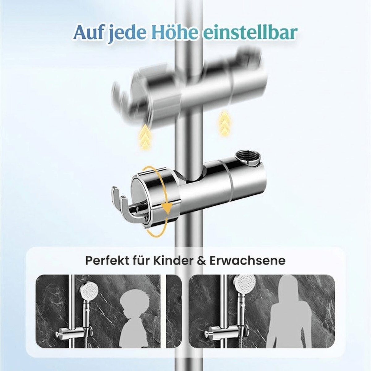 FlexHold™ – Duschhalter ohne Bohren - Klarwen