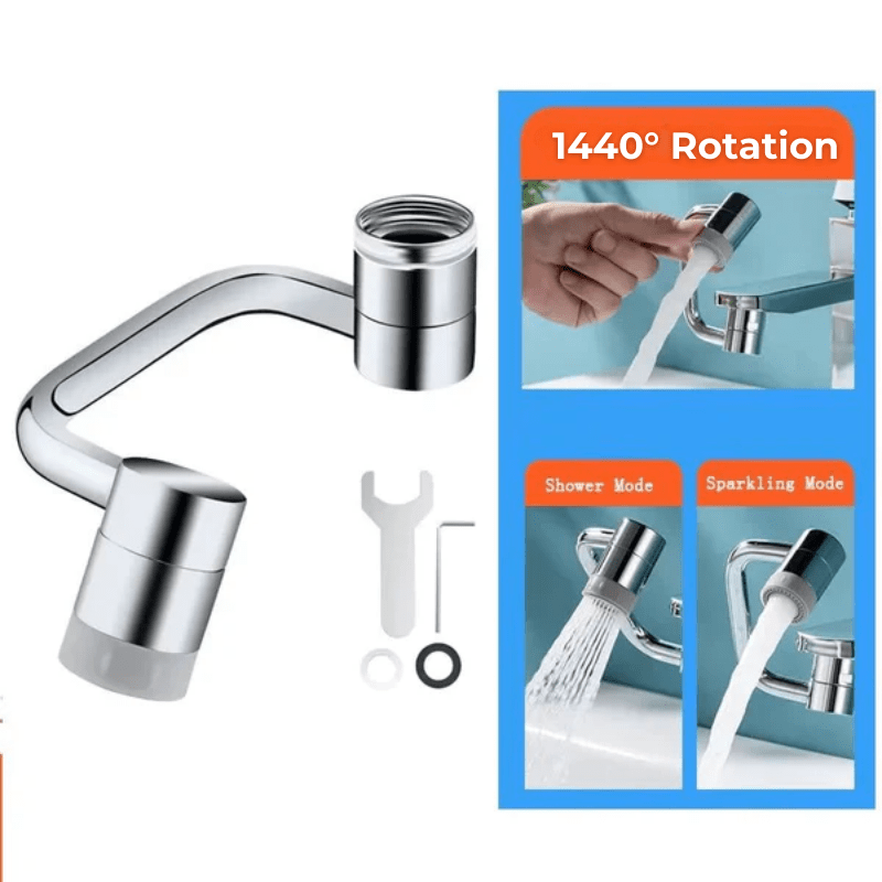 FlexiJet™ – 1440° Flexibler Perlator - Klarwen