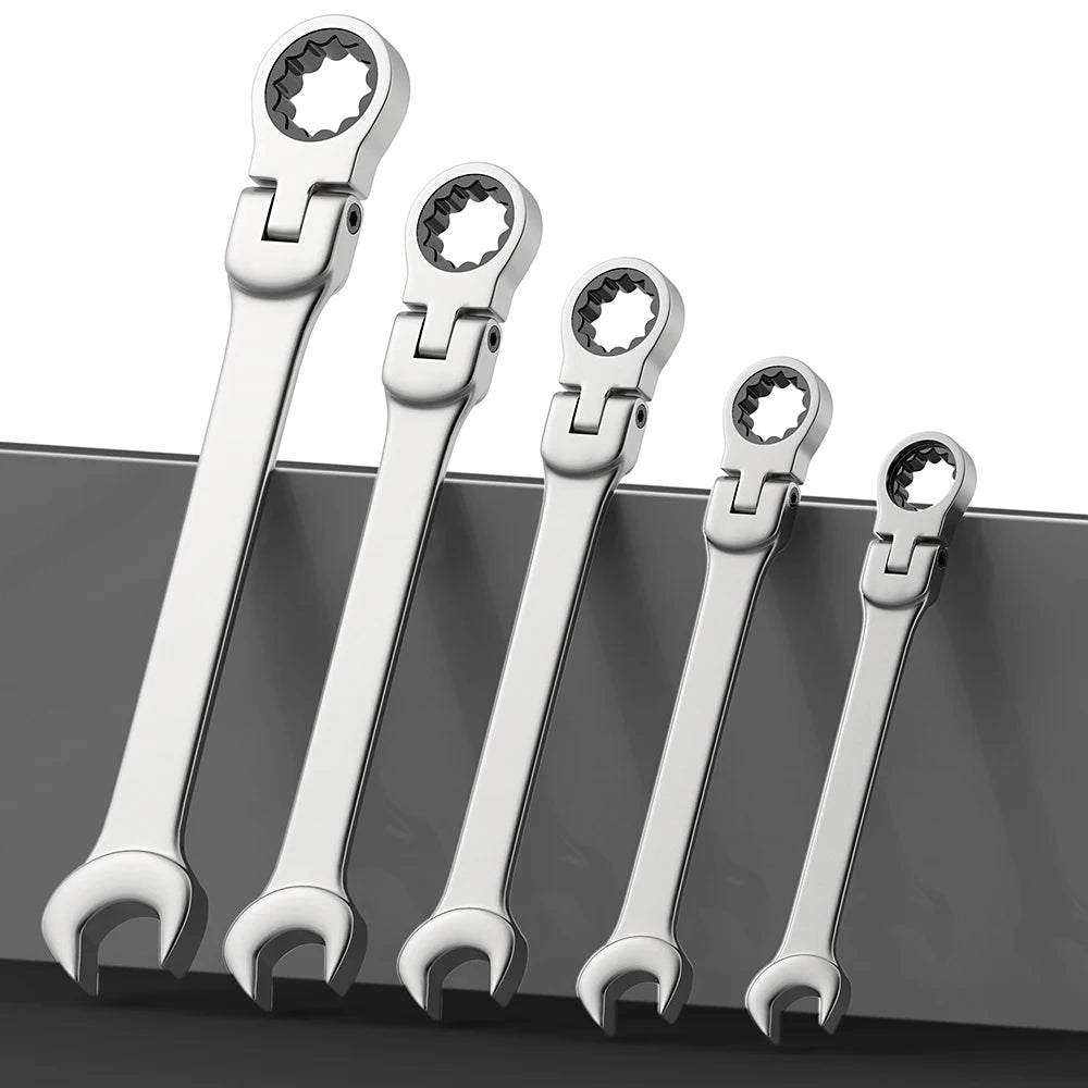 FlexiWrench™ – Ratschen - Ringschlüssel Set mit Flexkopf - Klarwen
