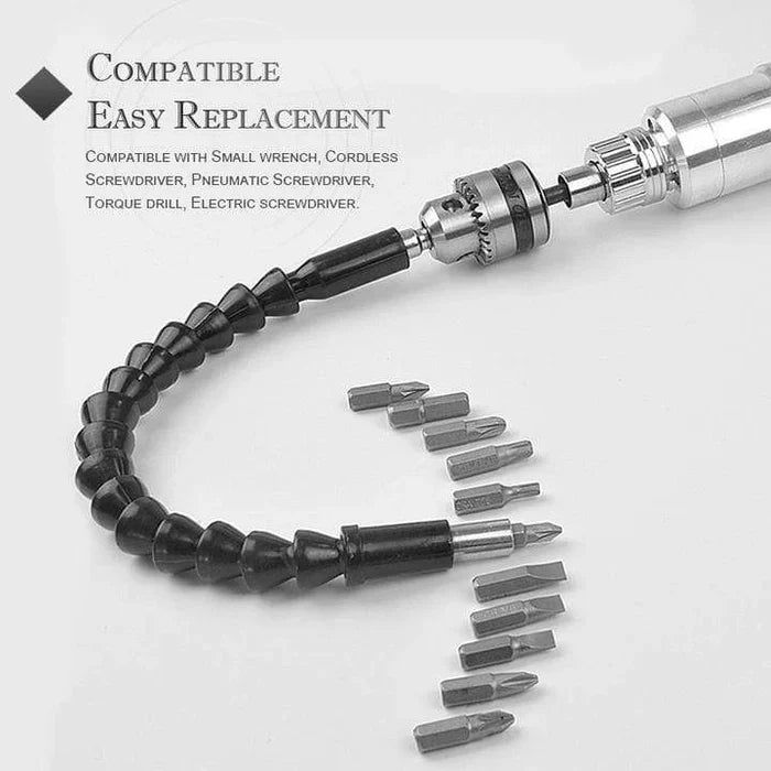 FlexShaft™ – Verlängerungsbohrer mit Flexible Shaft für Präzision | 50% Rabatt - Klarwen