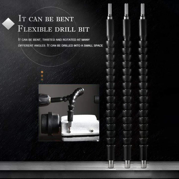 FlexShaft™ – Verlängerungsbohrer mit Flexible Shaft für Präzision | 50% Rabatt - Klarwen
