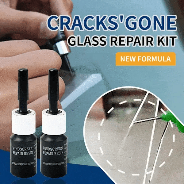 GlassFix™ – Sofortiges DIY - Glasreparaturset | 1 + 1 Gratis - Klarwen