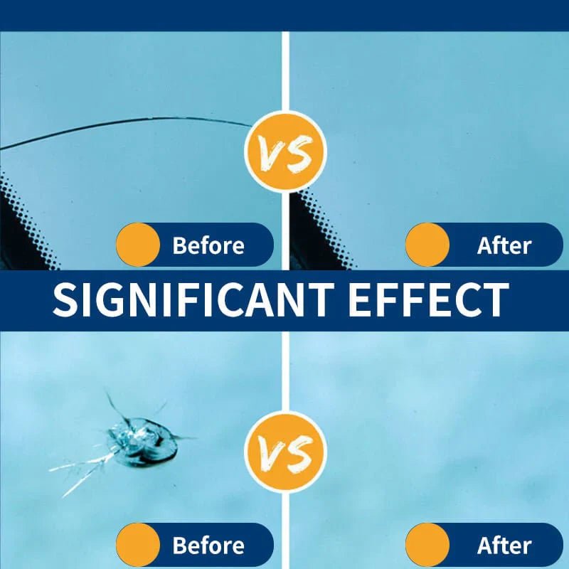 GlassFix™ – Sofortiges DIY - Glasreparaturset | 1 + 1 Gratis - Klarwen