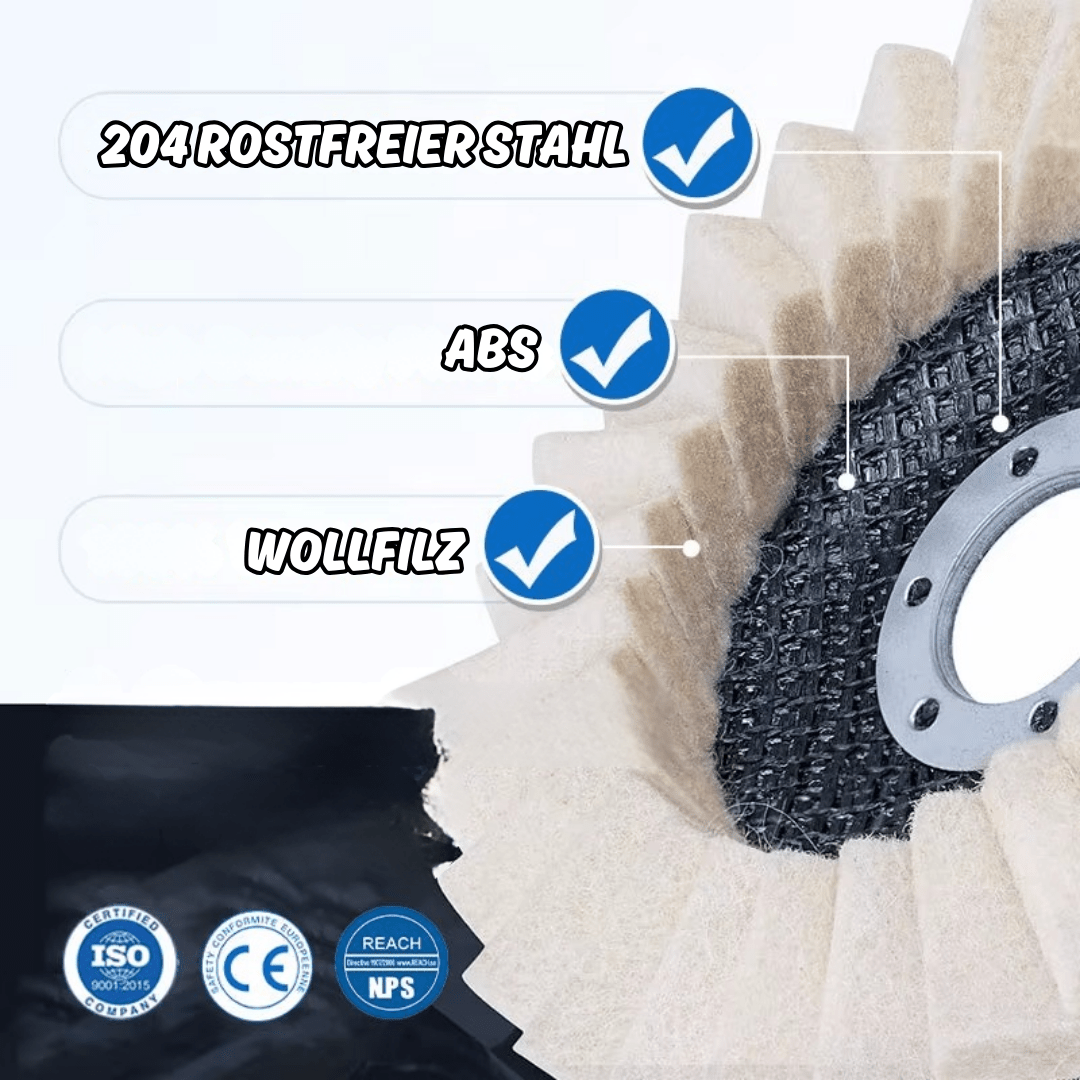 GlossBuff™ - Polierpad Für Hochglanz Auf Allen Oberflächen [1 + 1 Gratis] - Klarwen